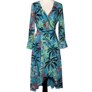 Bailey 44 Olympia Floral Wrap Dress SZ 6